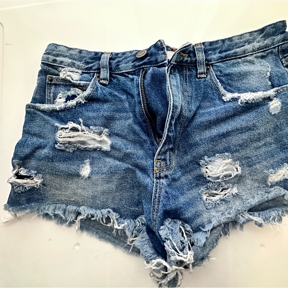 Cute denim shorts for summer!  Size small. $15/each